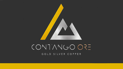 Contango ORE logo with triangle symbol and gold, silver, and copper colors.