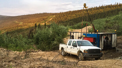 Mining Explorers 2020 Yukon Klondike Gold map Peter Tallman Lone Star Stander