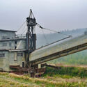 Industrial Age Comstock California Gold Rush coal tin Davidson Ditch dredge