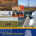 Cover of The Alaska Standard, inaugural report on sustainable energy of Alaska.
