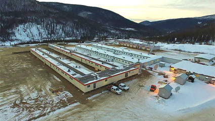 Open pit heap leach gold mine development project Dublin Gulch Yukon