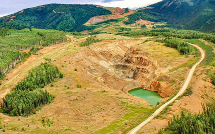 Brewery Creek oxide open pit heap leach mine project Yukon