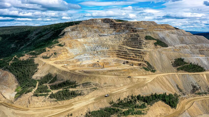 Victoria Gold Eagle Deep Mine Yukon Canada map drilling highlights estimate