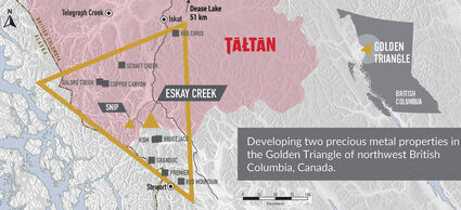 Skeena Resources gold mine Tahltan First Nation traditional territory map BC