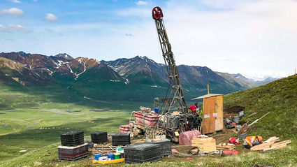 Porphyry skarn copper gold exploration drilling Millrock PolarX
