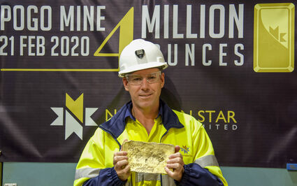 Northern Star Executive Bill Beament gold bar Pogo Mine Alaska