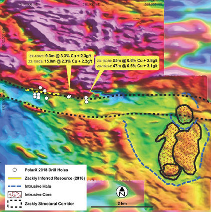 High res magnetics map shows Alaska Range porphyry copper gold potential
