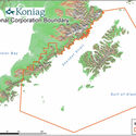 Koniag Region map Kodiak Alaska Native Claims Settlement Act ANCSA mining