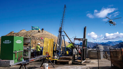 Ruen Drilling rig tests RPM South gold prospect on Estelle project in Alaska.