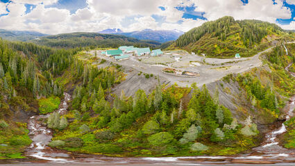 British Columbia BC Golden Triangle Skeena Resources Barrick gold silver mine