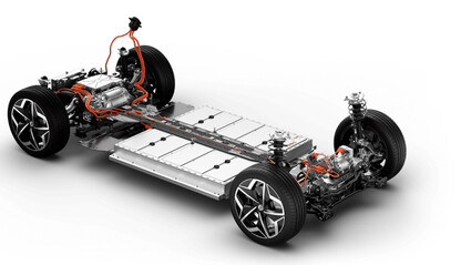 An exposed EV battery pack is just the engine underneath the car.